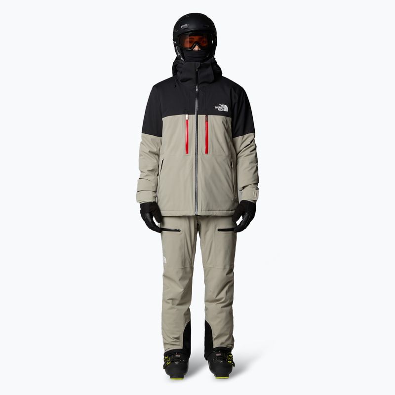 Geacă de schi pentru bărbați The North Face Chakal clay grey/black 2