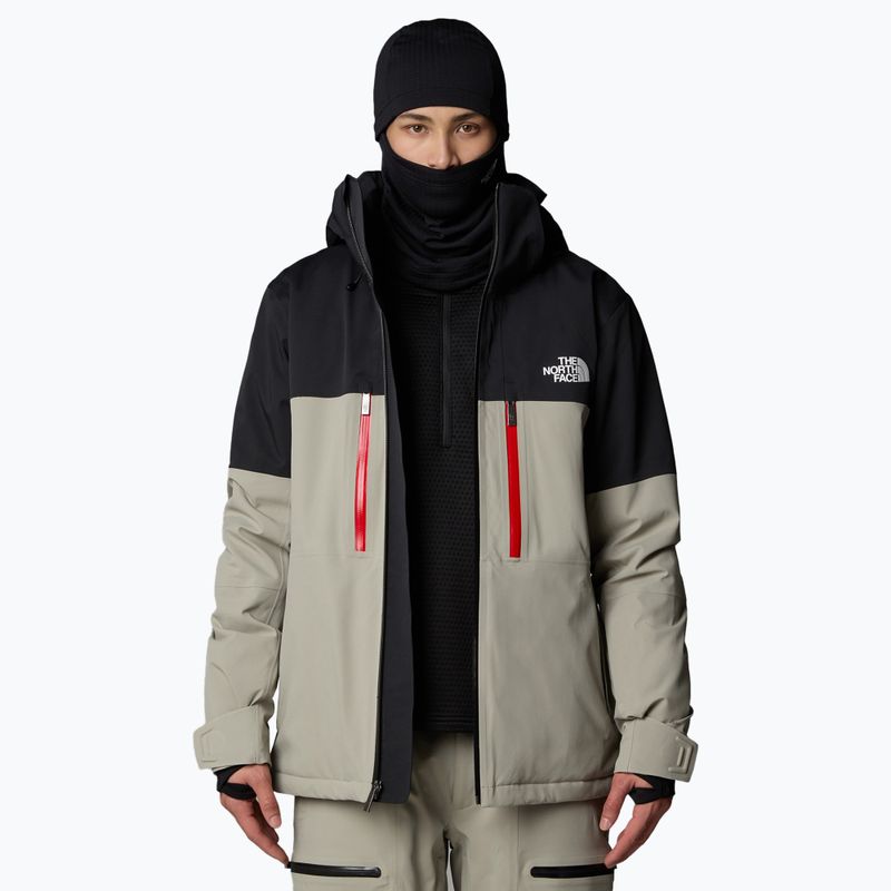 Geacă de schi pentru bărbați The North Face Chakal clay grey/black 4