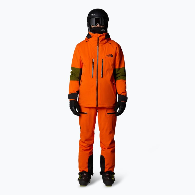 Pantaloni de schi pentru bărbați The North Face Chakal Regular orange 2