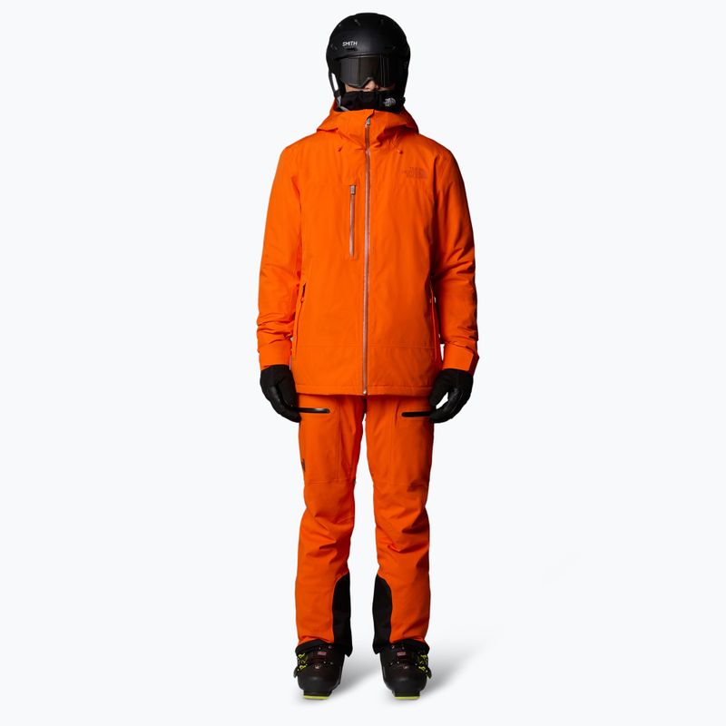 Geacă de schi pentru bărbația The North Face Descendit orange 2