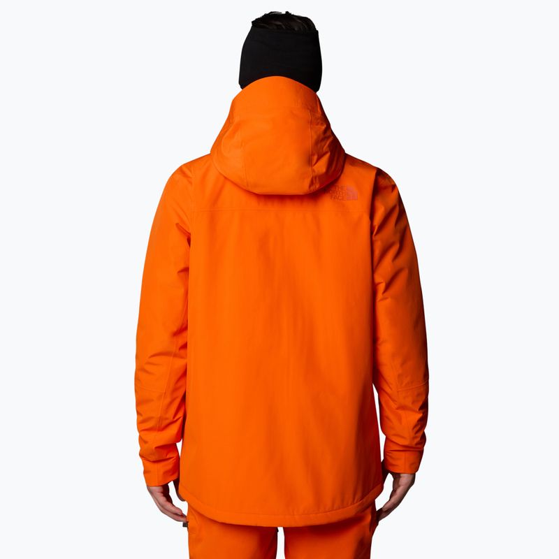 Geacă de schi pentru bărbația The North Face Descendit orange 3