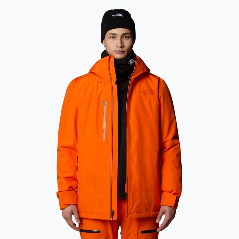 Geacă de schi pentru bărbația The North Face Descendit orange 4