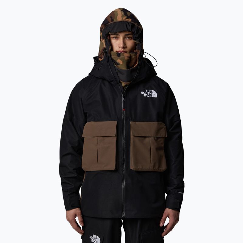 Geacă de schi pentru bărbați The North Face Dragline black/smokey brown