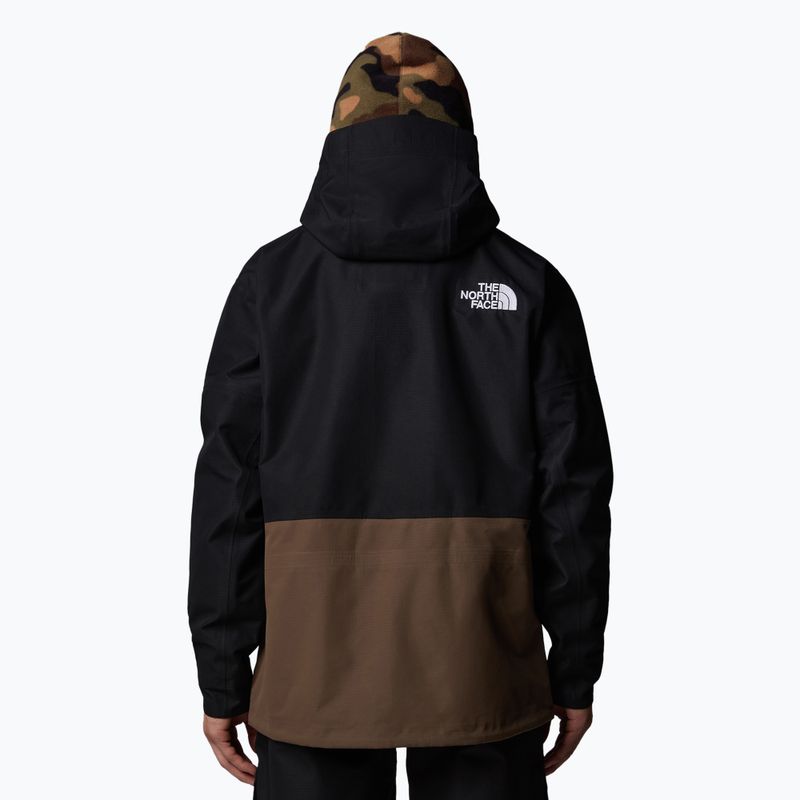 Geacă de schi pentru bărbați The North Face Dragline black/smokey brown 3