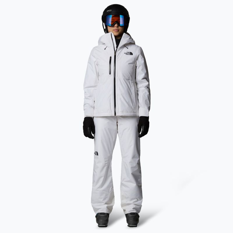 Pantaloni de schi pentru femei  The North Face Descendit white 2