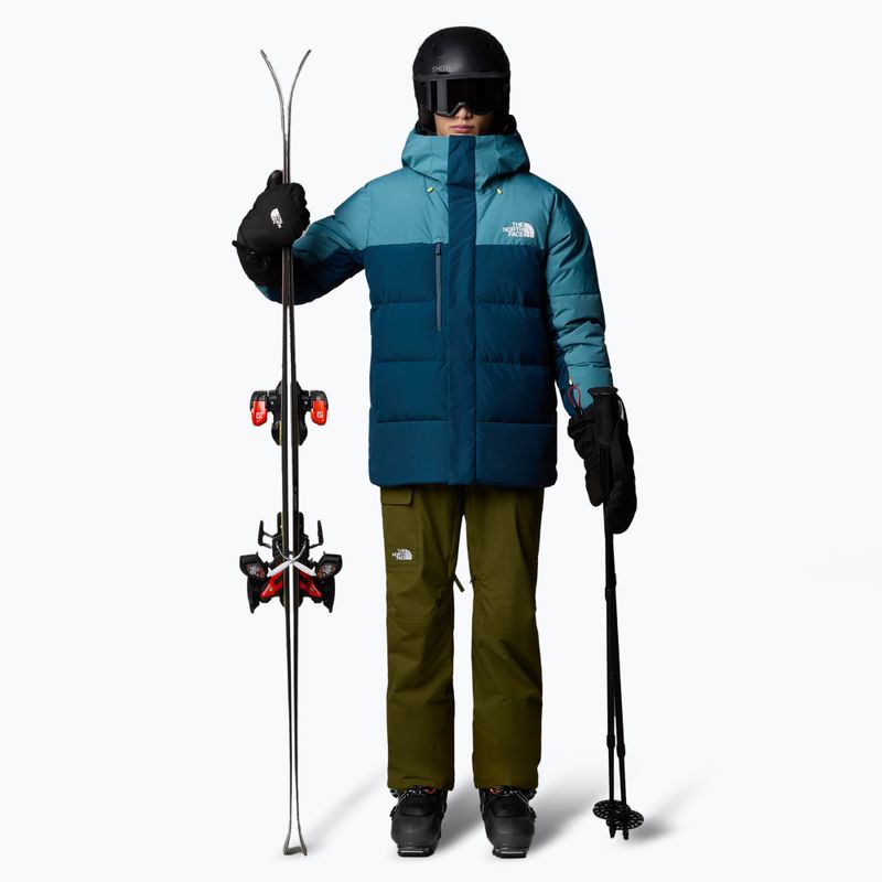 Geacă de schi pentru bărbați The North Face Corefire Down Windstopper Jacket midnight petrol/algae blue 2