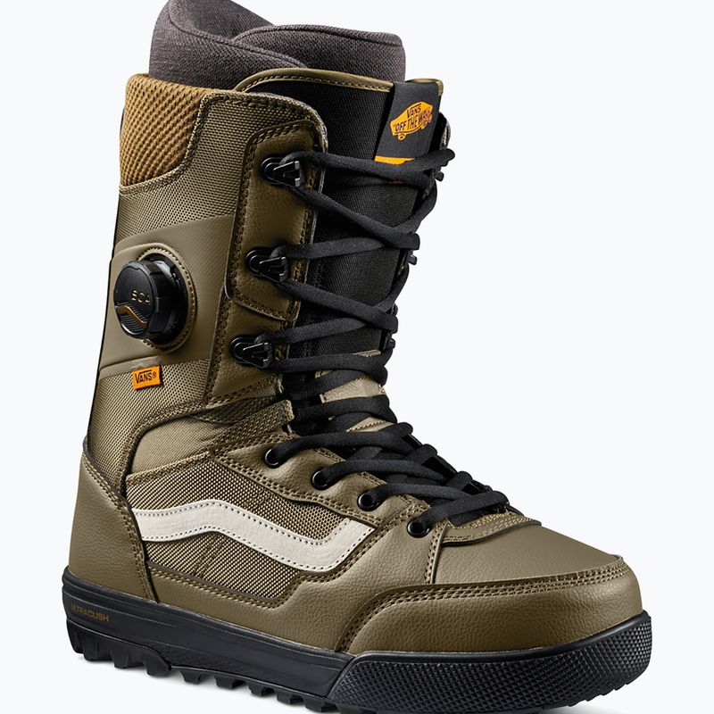 Ghete de snowboard pentru bărbați Vans Invado Pro M black/olive