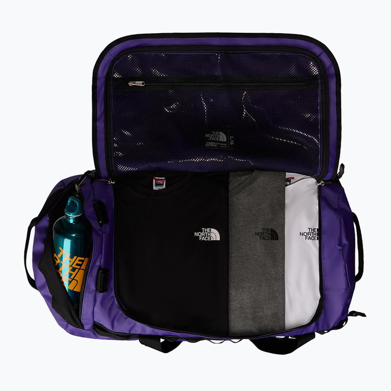 Geantă de voiaj The North Face Base Camp Duffel L 95 l peak purple/black 4