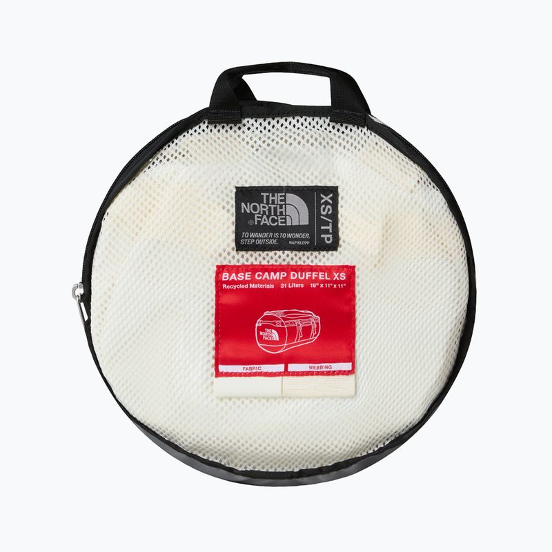 Geantă de voiaj The North Face Base Camp Duffel XS 31 l white dune/white 4