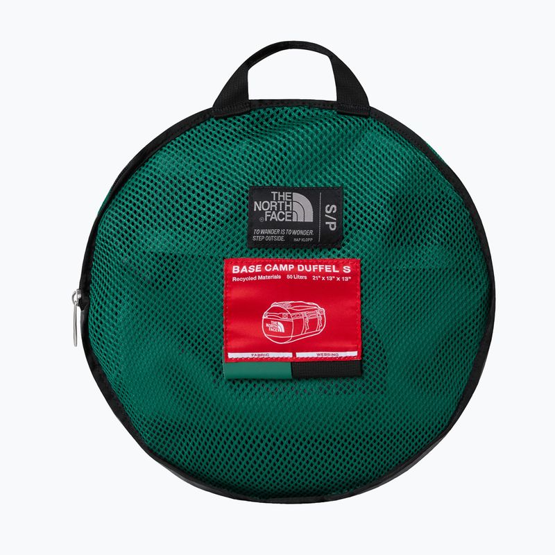 Geantă de voiaj The North Face Base Camp Duffel S 50 l evergreen/negru 2