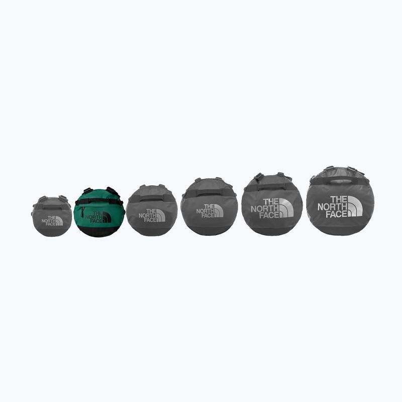 Geantă de voiaj The North Face Base Camp Duffel S 50 l evergreen/negru 5