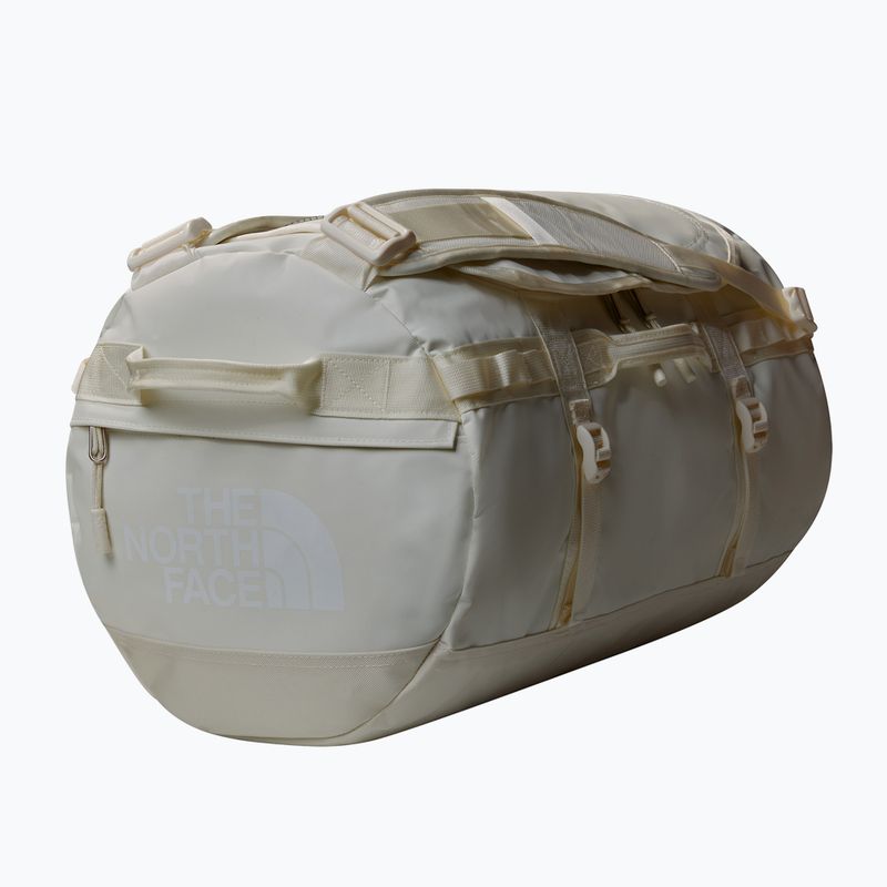 Geantă de voiaj The North Face Base Camp Duffel S 50 l white dune/white