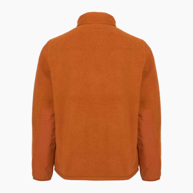 Bluză pentru bărbați Timberland Sherpa Mix Media Fleece umber 2