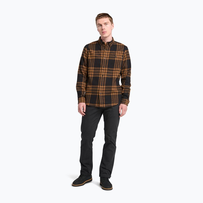 Cămașă pentru bărbați Timberland Solucell Plaid Shirt umber yd 2