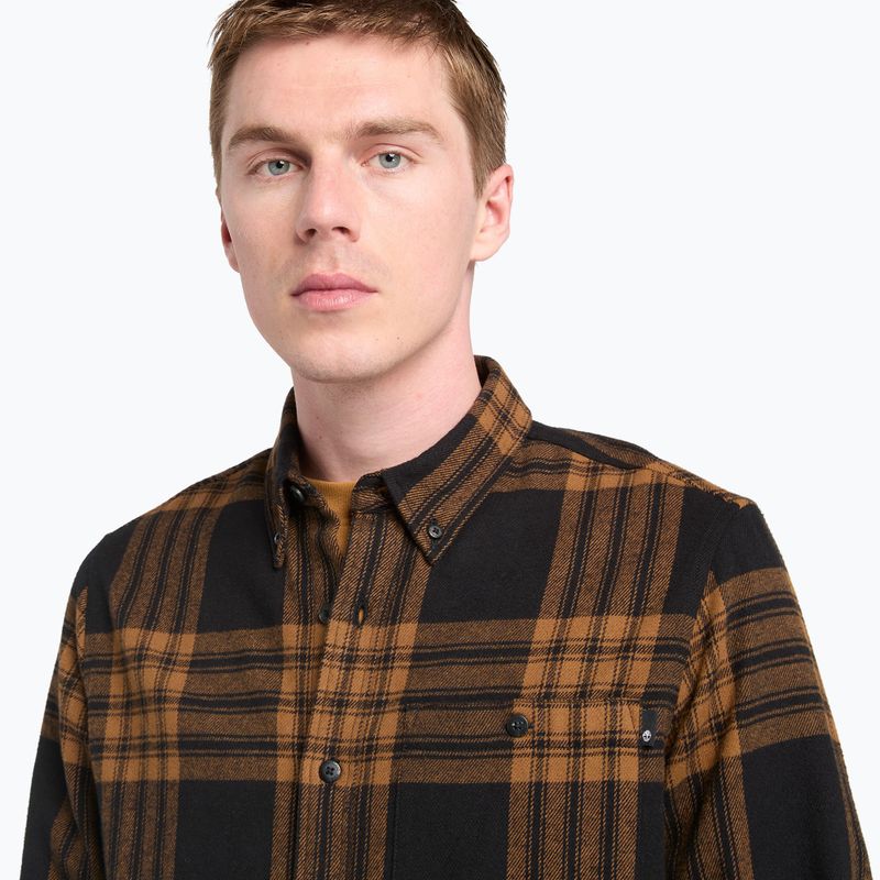 Cămașă pentru bărbați Timberland Solucell Plaid Shirt umber yd 4