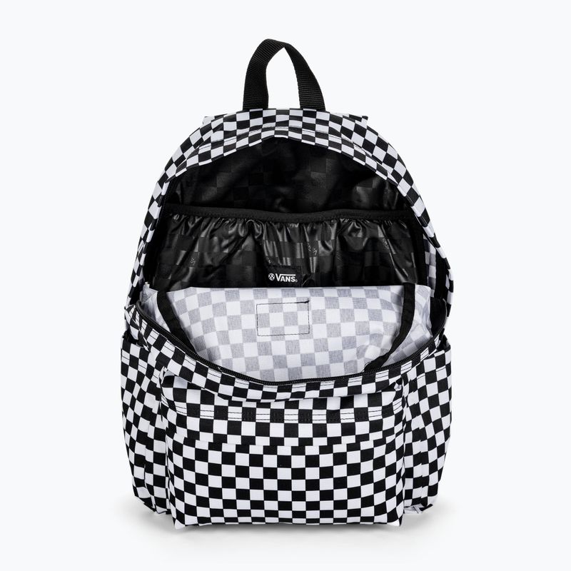 Rucsac de oraș pentru copii Vans Old Skool Grom Check 18 l black/white 7