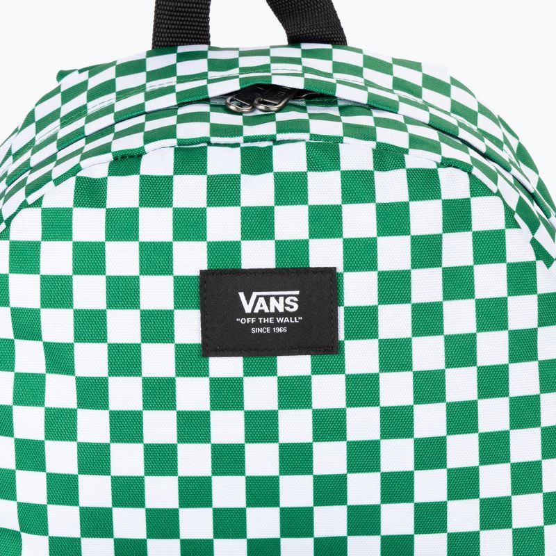 Rucsac de oraș pentru copii Vans Old Skool Grom Check 18 l verdant green 5