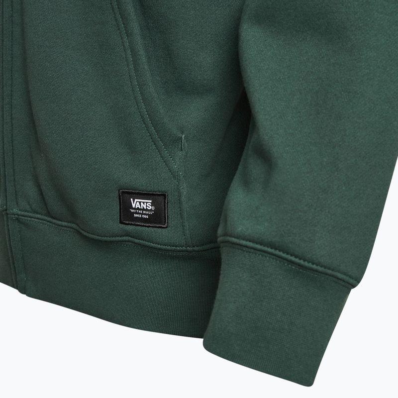 Bărbați Vans Original Standards Loose Full Zip verde gables hanorac 3