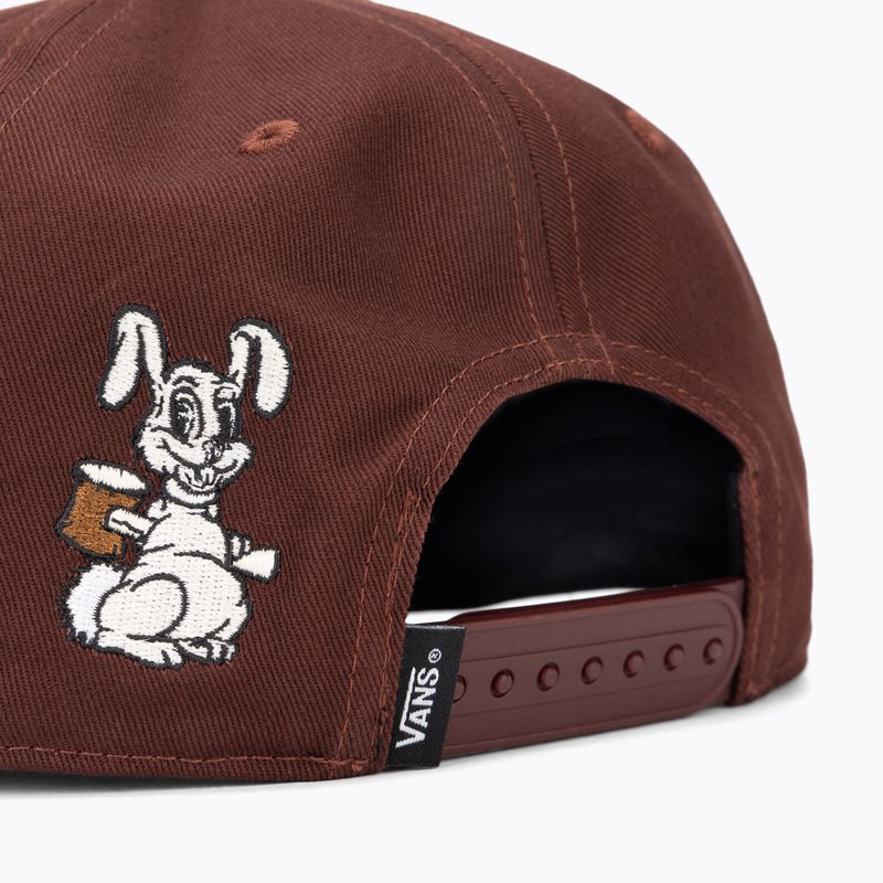 Vans Hopper Snapback capac ciocolată amară 4