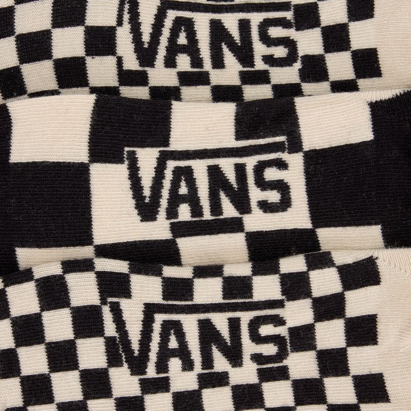 Șosete pentru femei Vans Checker Canoodle 3 perechi black 6
