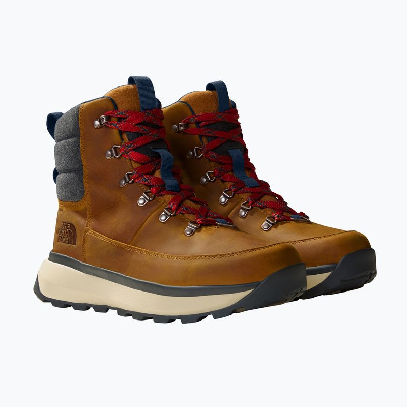 Ghete pentru bărbați The North Face Bergen Leather WP timber tan/red 9