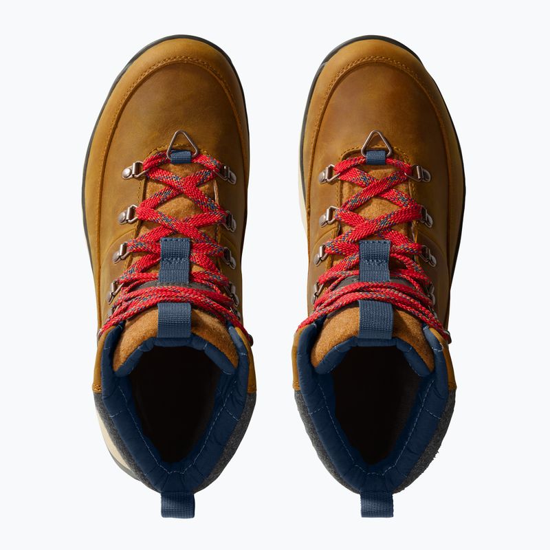Ghete pentru bărbați The North Face Bergen Leather WP timber tan/red 11