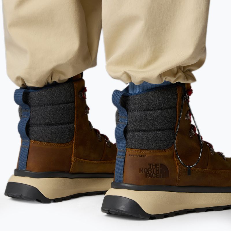 Ghete pentru bărbați The North Face Bergen Leather WP timber tan/red 13