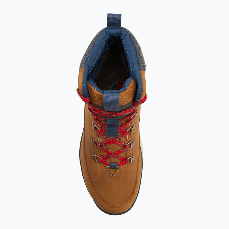 Ghete pentru bărbați The North Face Bergen Leather WP timber tan/red 5