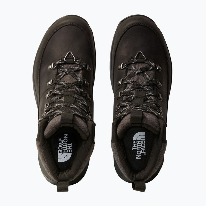 Ghete pentru bărbați The North Face Bergen Leather WP black/black 12