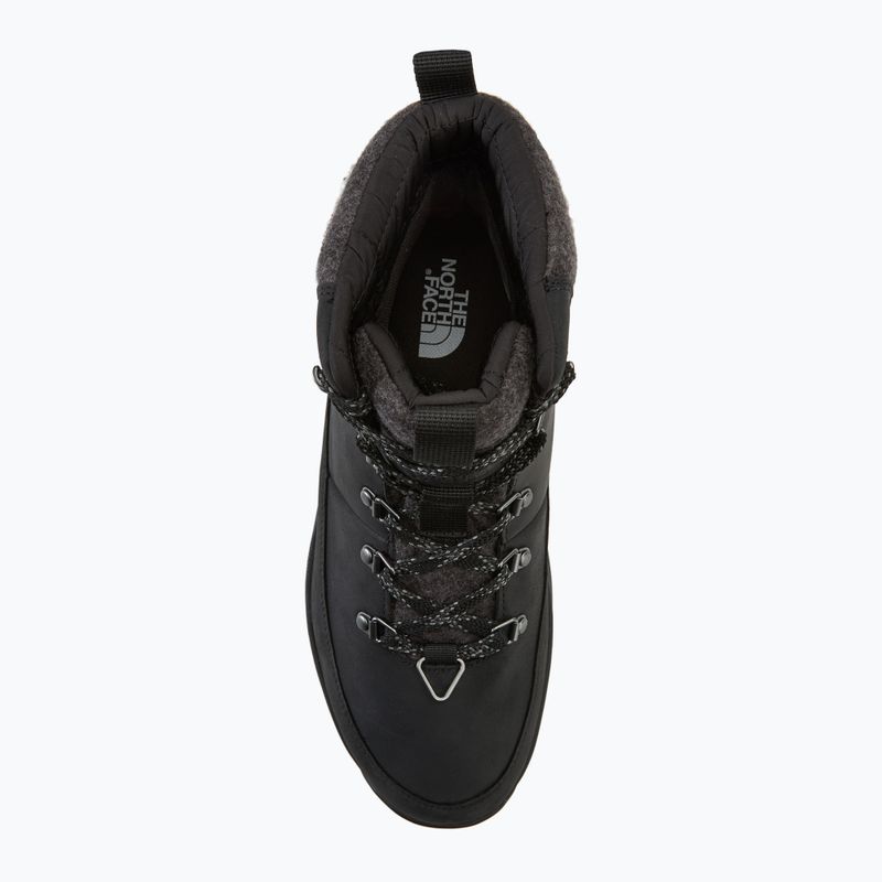 Ghete pentru bărbați The North Face Bergen Leather WP black/black 5