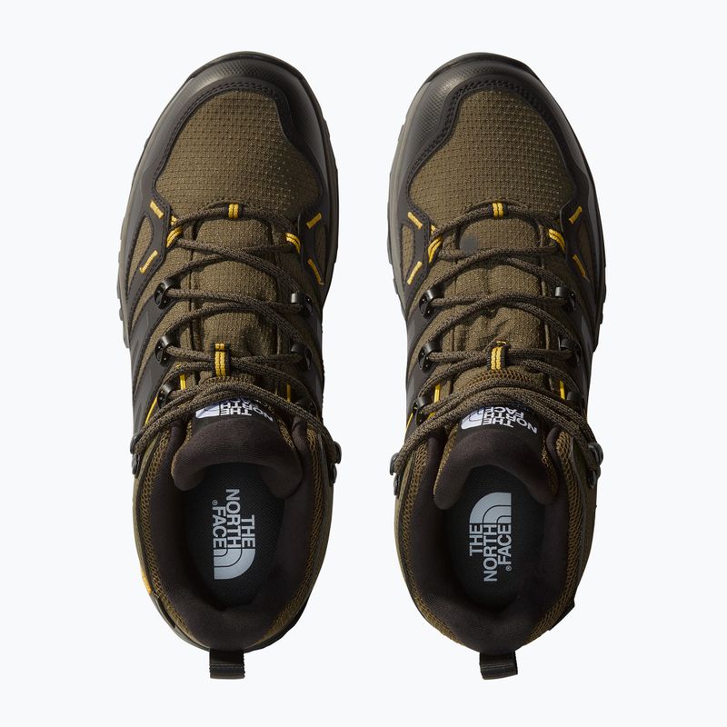 Cizme de trekking pentru bărbați The North Face Hedgehog Mid Gore-Tex new taupe green / black 12