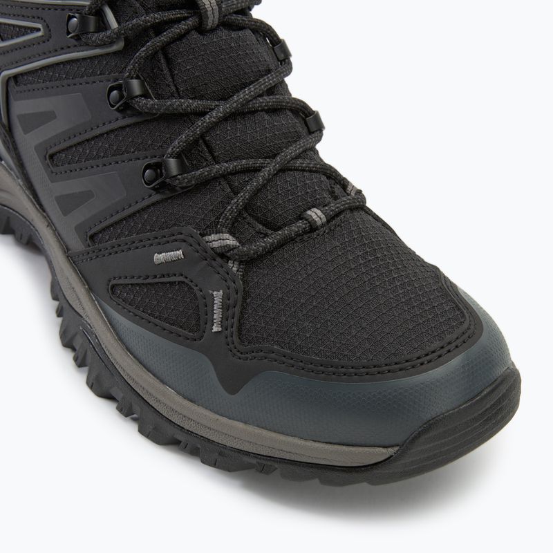 Cizme de trekking pentru bărbați The North Face Hedgehog Mid Gore-Tex negru / gri asfalt 7