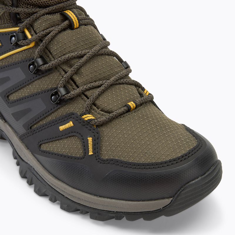 Cizme de trekking pentru bărbați The North Face Hedgehog Mid Gore-Tex new taupe green / black 7