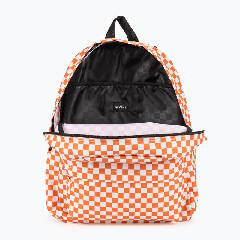 Rucsac de oraș Vans Old Skool Check 22 l carnelian 4