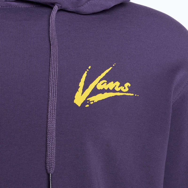 Bărbați Vans Dettori Loose Pullover sweatshirt gothic grape 3