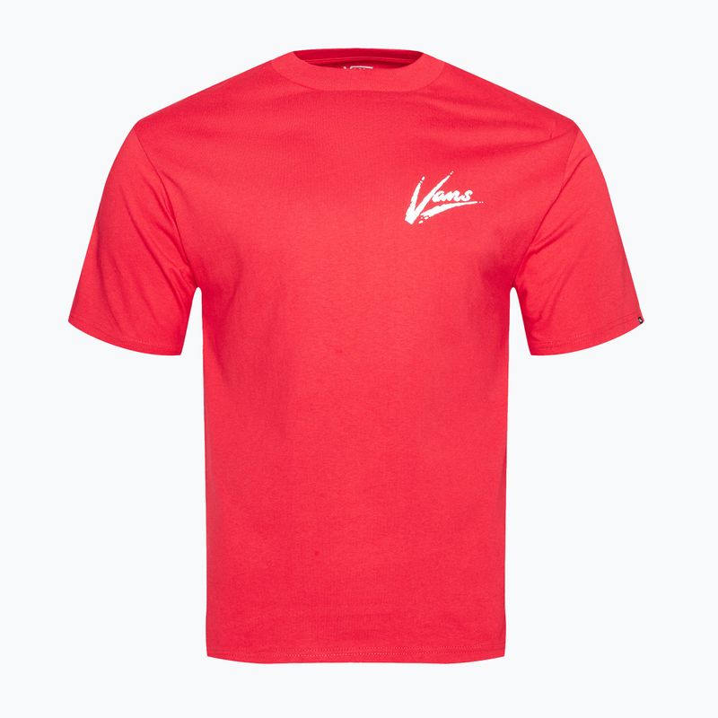 Tricou pentru bărbați Vans Dettori Loose Fit racing red/ marshmallow