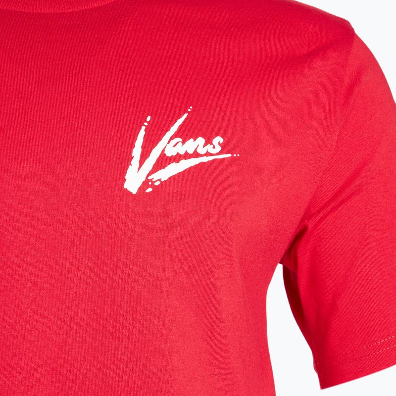 Tricou pentru bărbați Vans Dettori Loose Fit racing red/ marshmallow 3