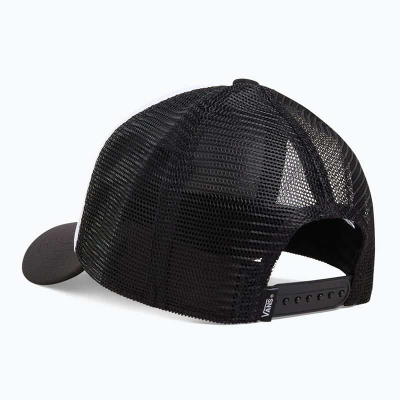 Șapcă pentru copii Vans Classic Patch Curved Bill Trucker black/white 2