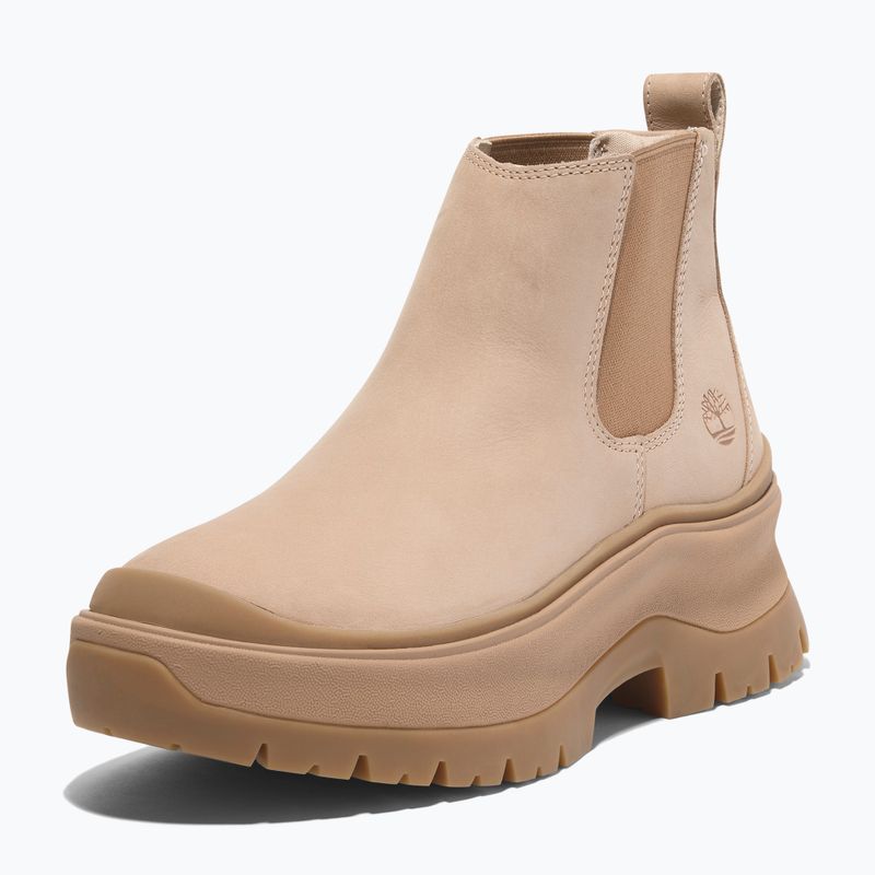 Încălțăminte pentru femei Timberland Roxie Lane Mid Chelsea light beige nubuck 9