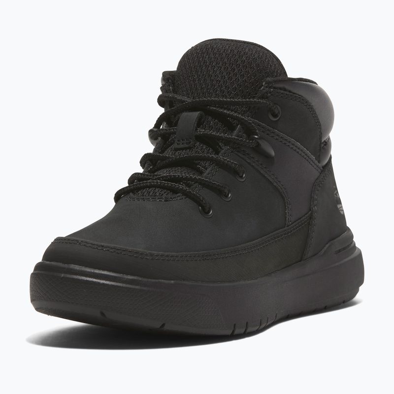 Încălțăminte pentru copii Timberland Seneca Bay Mid Lace blackout nubuck 9