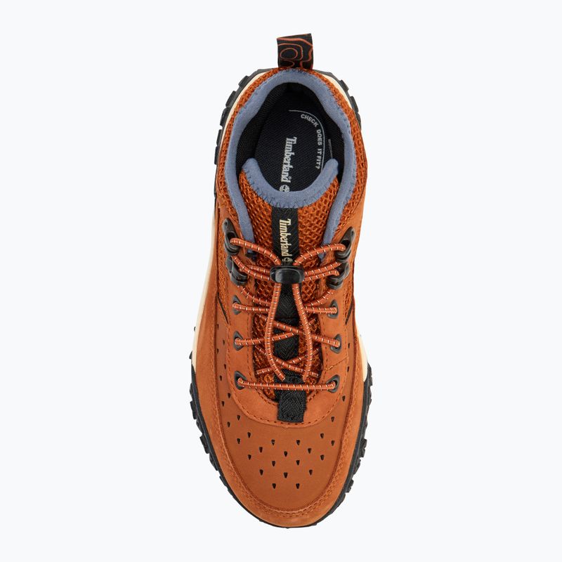 Încălțăminte pentru copii Timberland Greenstride Motion 6 Low Lace dark orange nubuck 5