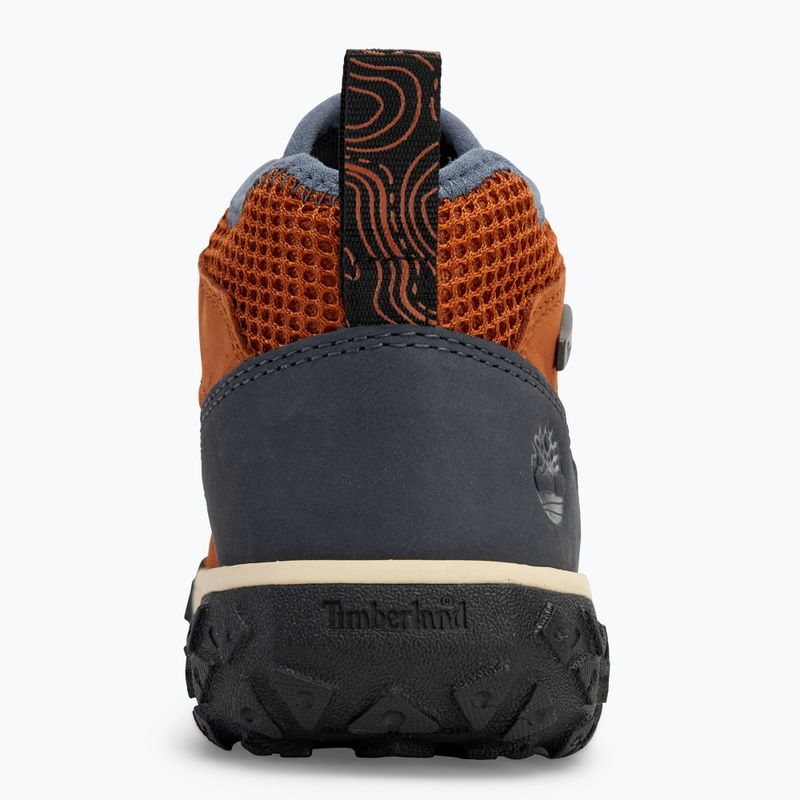 Încălțăminte pentru copii Timberland Greenstride Motion 6 Low Lace dark orange nubuck 6