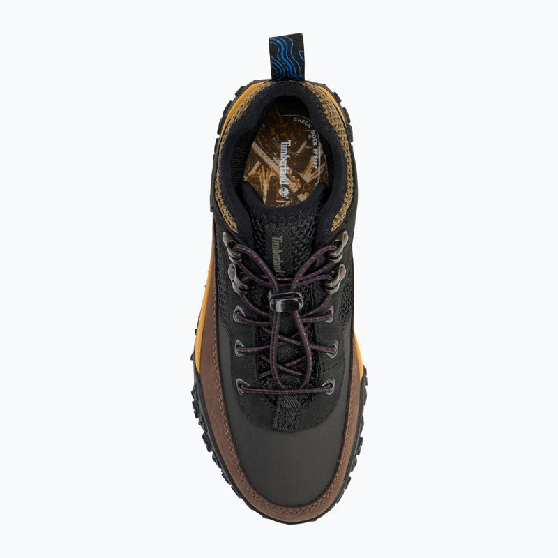 Încălțăminte pentru copii Timberland Greenstride Motion 6 Low Lace black nubuck/brown 5