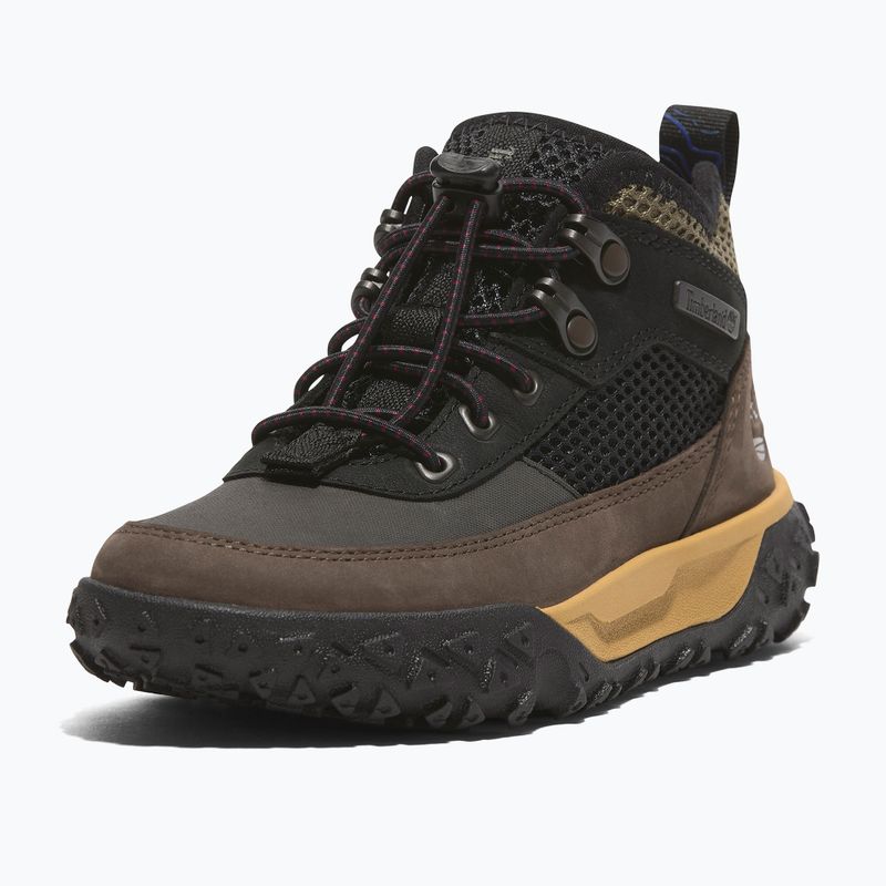 Încălțăminte pentru copii Timberland Greenstride Motion 6 Low Lace black nubuck/brown 9