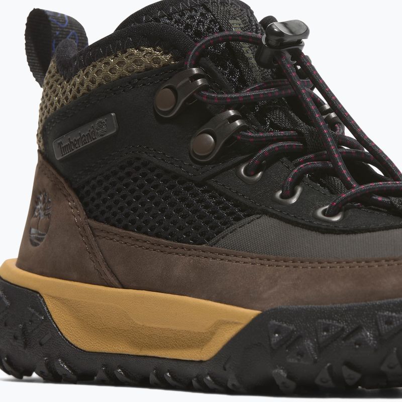 Încălțăminte pentru copii Timberland Greenstride Motion 6 Low Lace black nubuck/brown 15