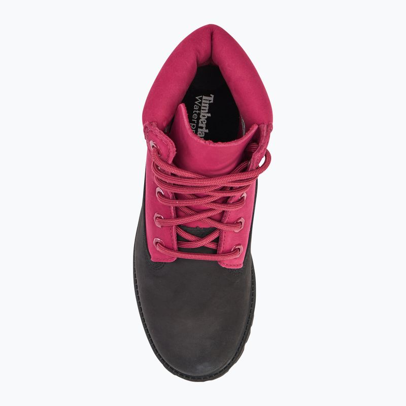 Încălțăminte pentru copii Timberland Premium 6 In Lace black nubuck/dark pink 5