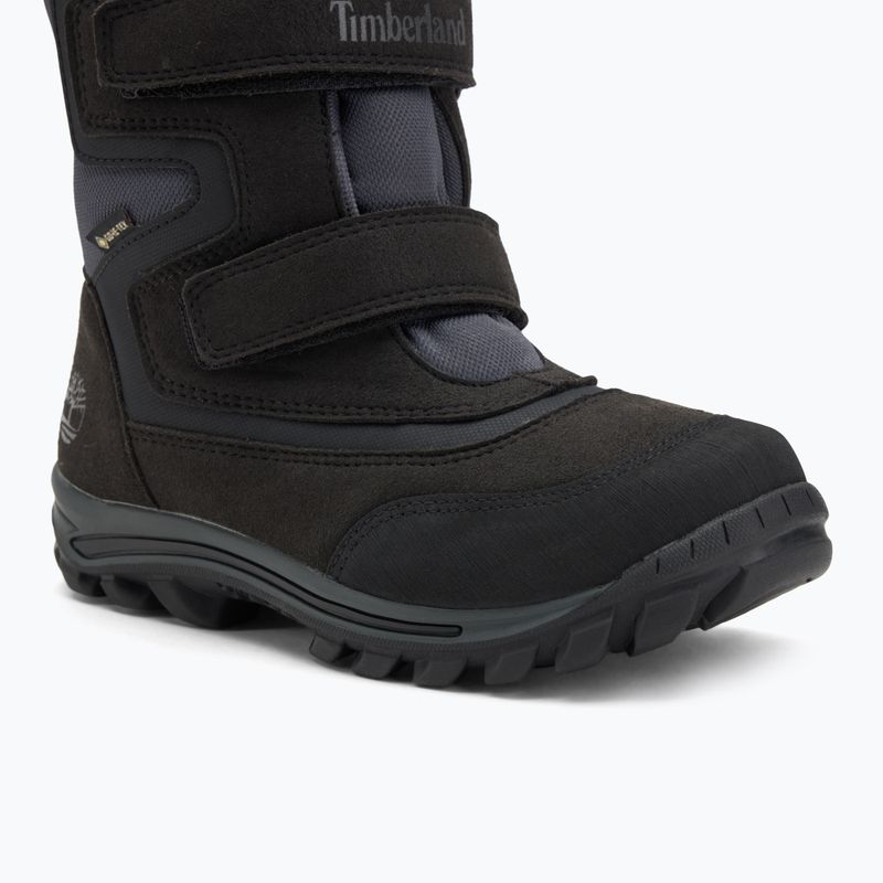Ghete de zăpadă pentru copii  Timberland Chillberg 2-Strap Gore-Tex jet black 7