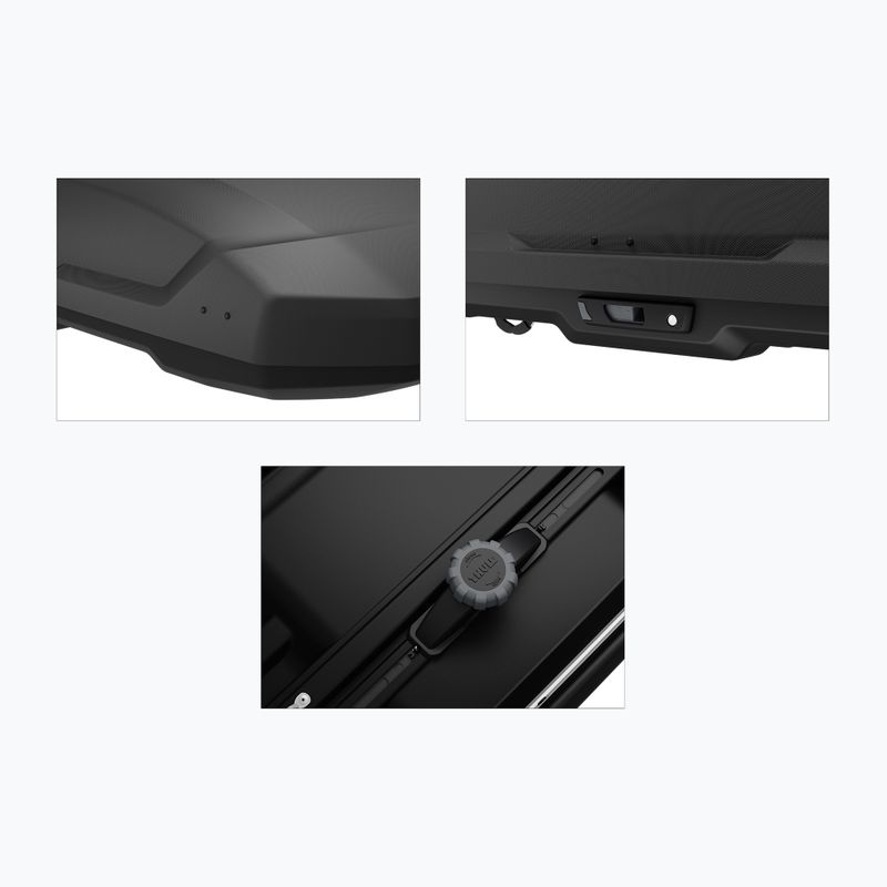 Cutie de acoperiș Thule Force 3 L black matte 12