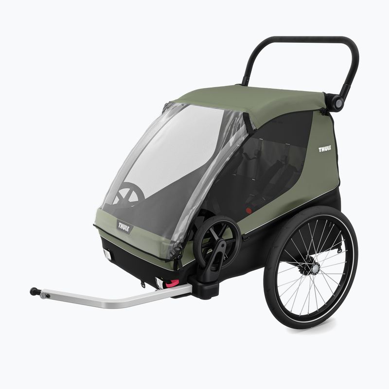 Remorcă pentru bicicletă Thule Courier vintage green 3