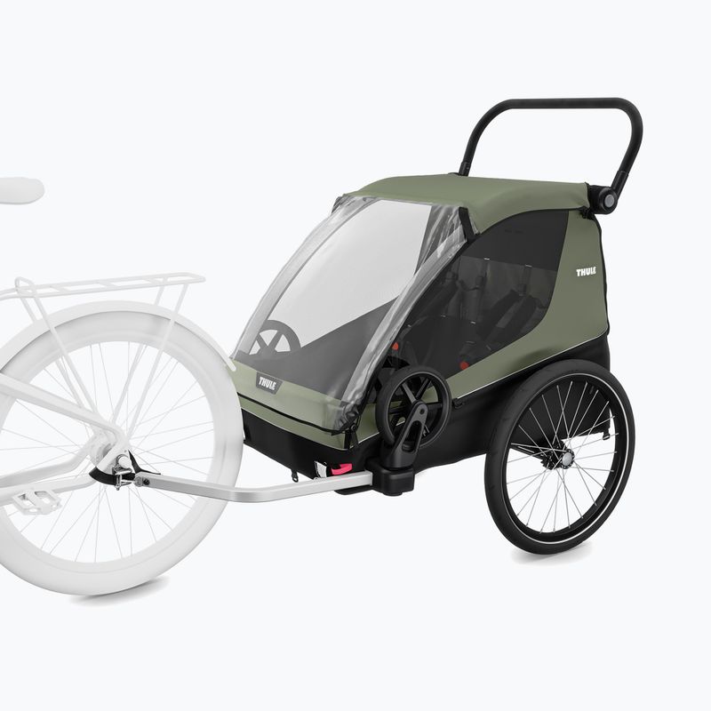 Remorcă pentru bicicletă Thule Courier vintage green 4